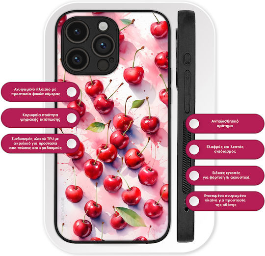 Sonique Fruit Series Honor 200 Pro 5g Cherry Mobile Phone Case