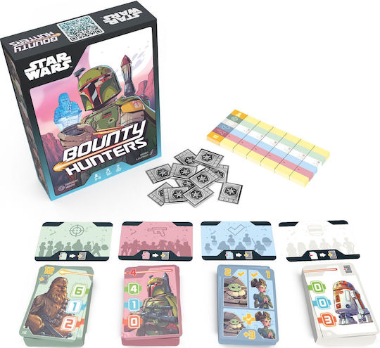Joc de Societate Star Wars: Bounty Hunters pentru 2-6 Jucători 10+ Ani (EN) Zygomatic