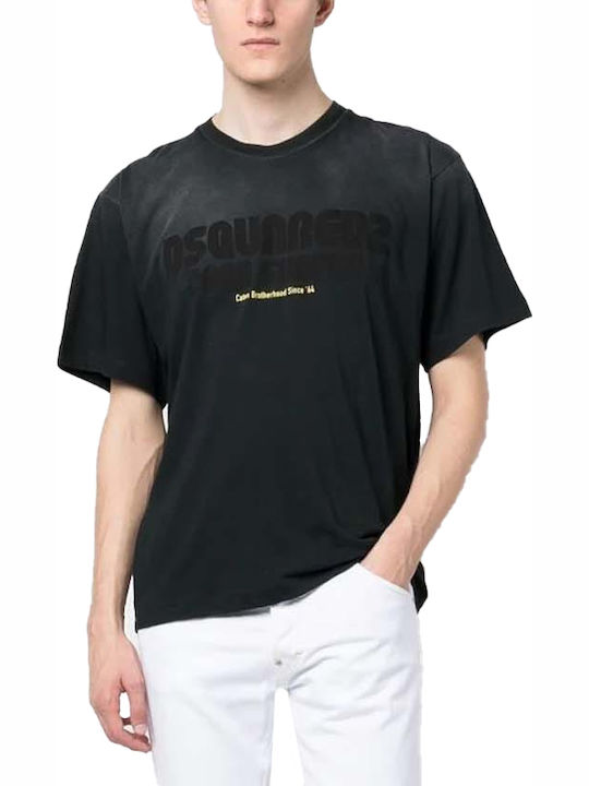 T-shirt Μαύρο