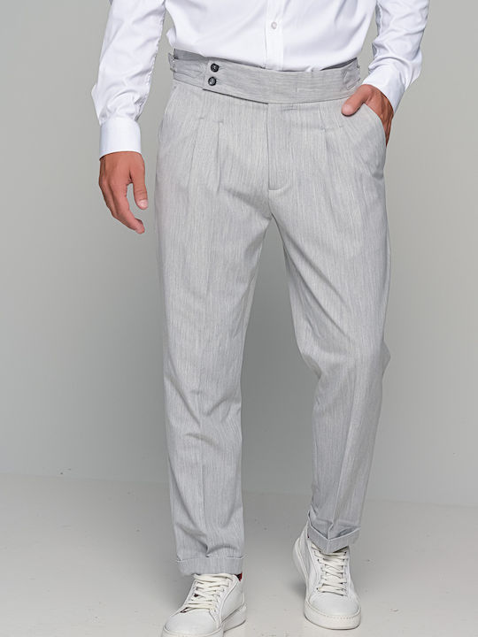 Raffaelo Men's Summer Suit Slim Fit Grey
