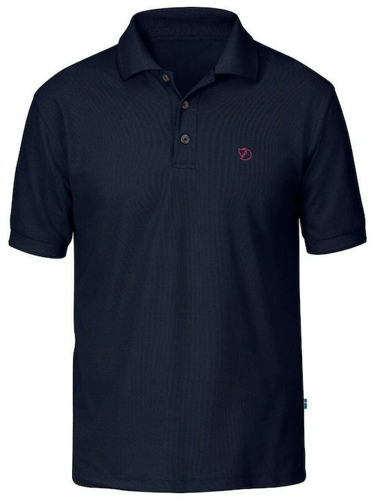 Crowley Polo Μπλούζα Κοντομάνικη Navy Μπλε