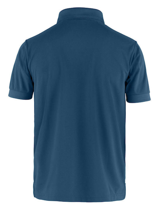 Crowley Polo T-shirt Uncle Blue