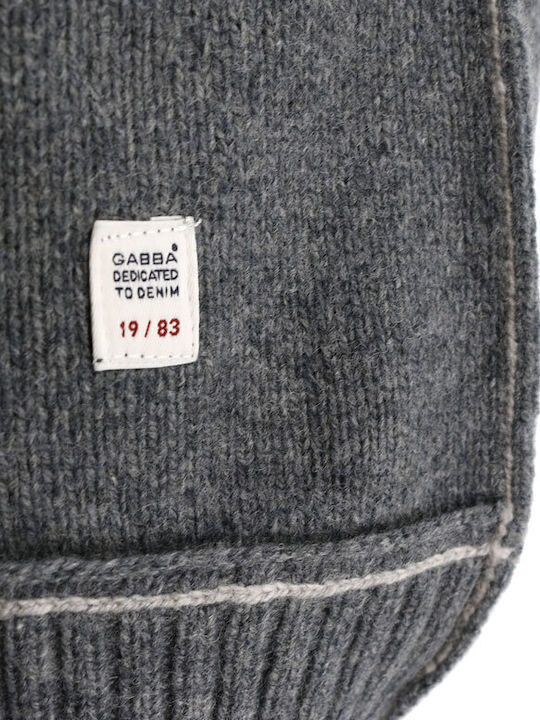 Magne Пуловер с дълъг ръкав Knit Grey Melange
