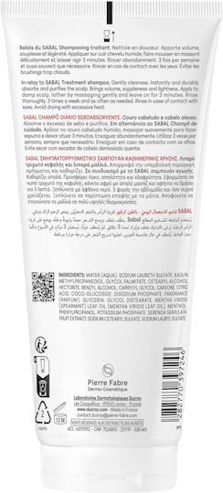 Ducray Sabal Argeal Shampoo Reconstruction/Nourishment & Volume for Oily Hair 150ml