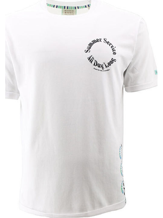 Artwork T-shirt Λευκό