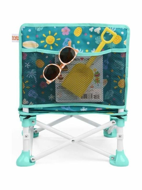 Bright Starts Portable Fabric Booster Seat for Chair