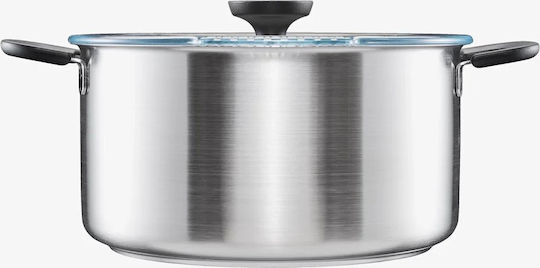 Fiskars Functional Form Deep Stainless Steel Pot 7L / 28.5cm