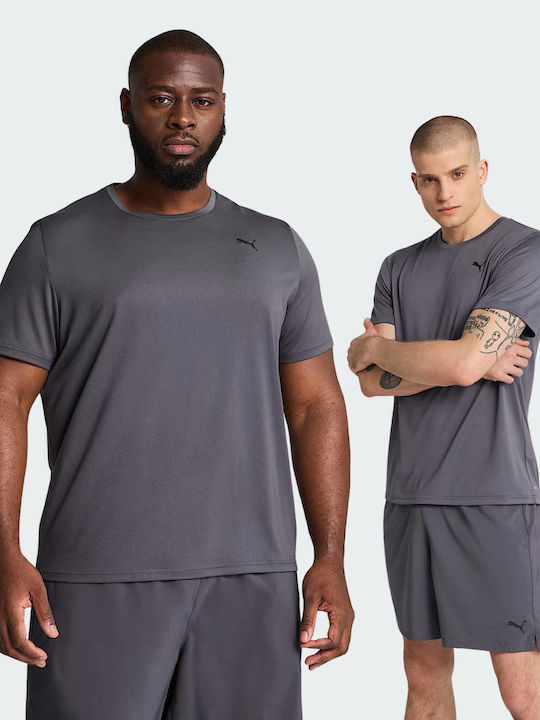 Essentials Αθλητικό T-shirt Γκρι