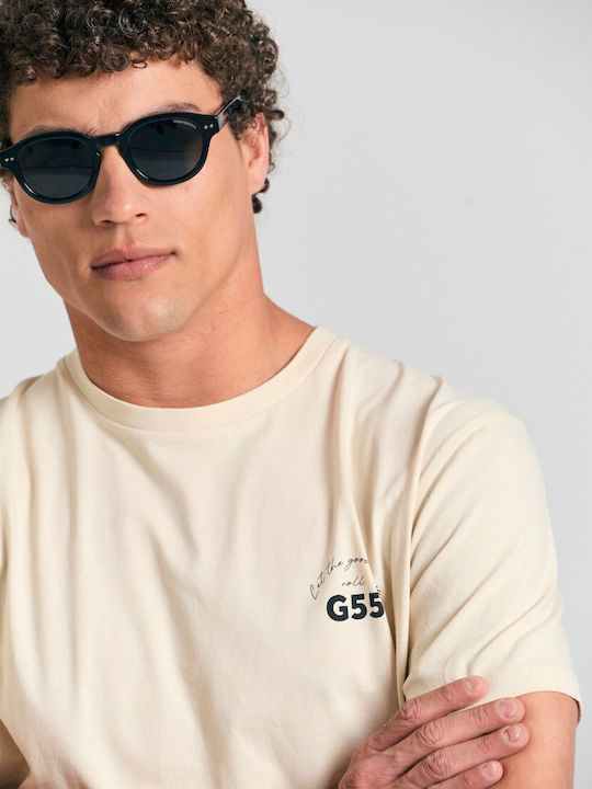 T-shirt Μπεζ