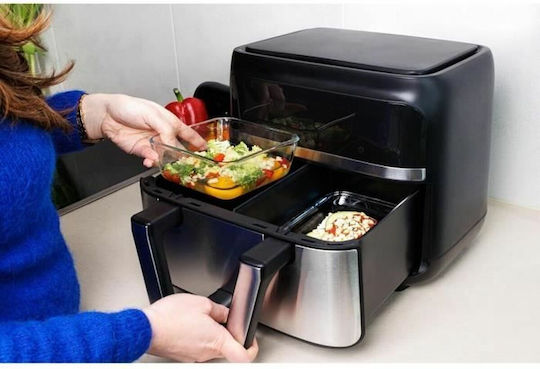 Pyrex Vas Pătrat Rezistent La Căldură Din Sticlă 5cm