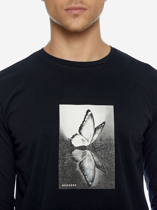 T-shirt Μαύρο