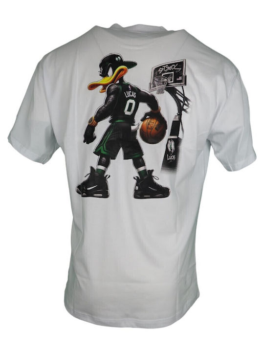 Αθλητικό T-shirt Λευκό