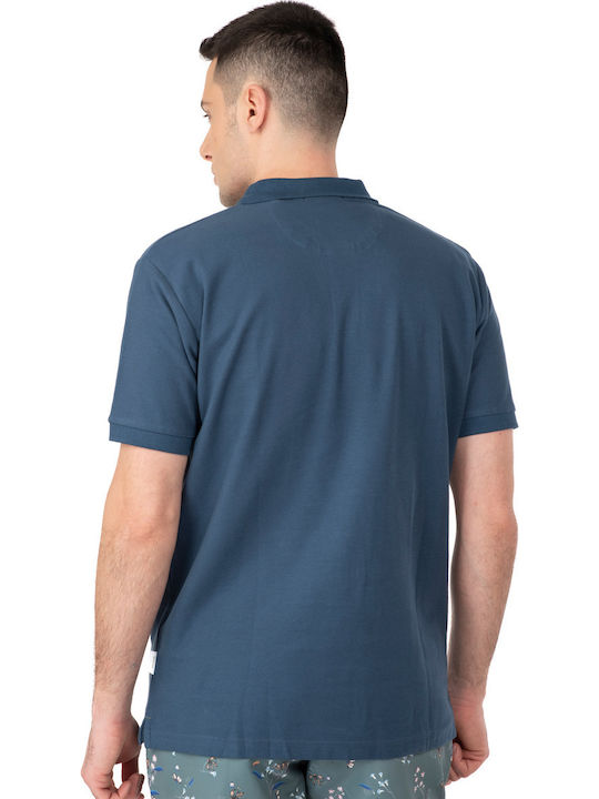 Rebase Polo T-shirt Indigo