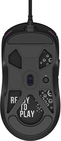 Lorgar MSA10 RGB Gaming Mouse 12000 DPI Negru