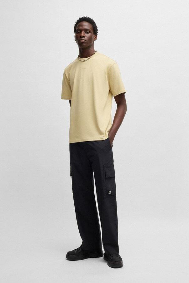 Tシャツ・カットソー HUGO Men T-shirt Beige 50488330 285 hugo-dapolino-50488330-285.jpg