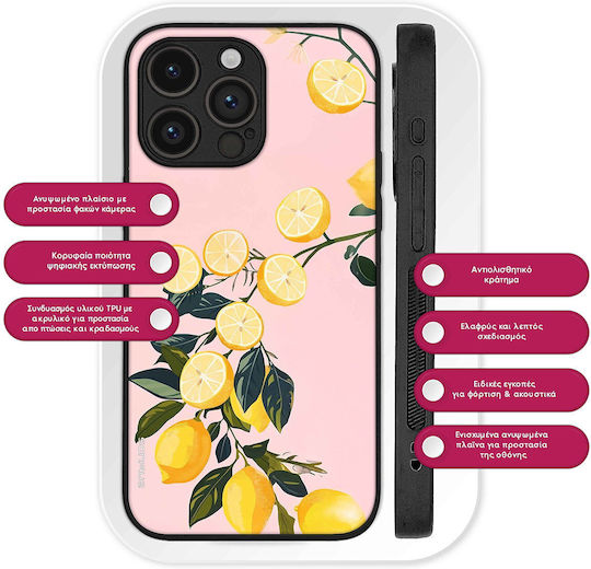 Калъф Sonique Fruit Series Realme 12 5g Realme 12x Лимон