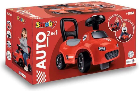 Smoby Αυτοκινητάκι Ride On για 10+ μηνών Κόκκινο