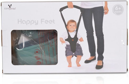 Cangaroo Happy Feet с Поддържащ Ремък за 6+ Месеца Червен