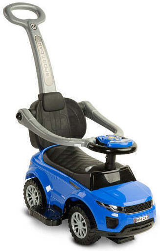 Toyz Ride On Baby Push Walker with Parental Handle for 10+ Months Blue
