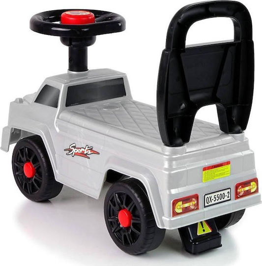 Lean Toys Starlight Mașină Ride On Pentru 18+ Luni Argintie