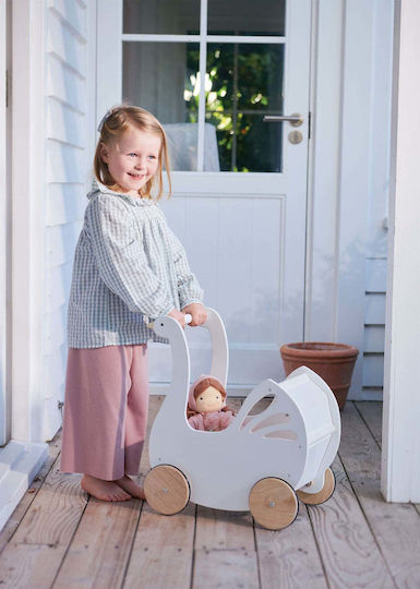 Tender Leaf Toys Количка за 12+ месеца Бяла