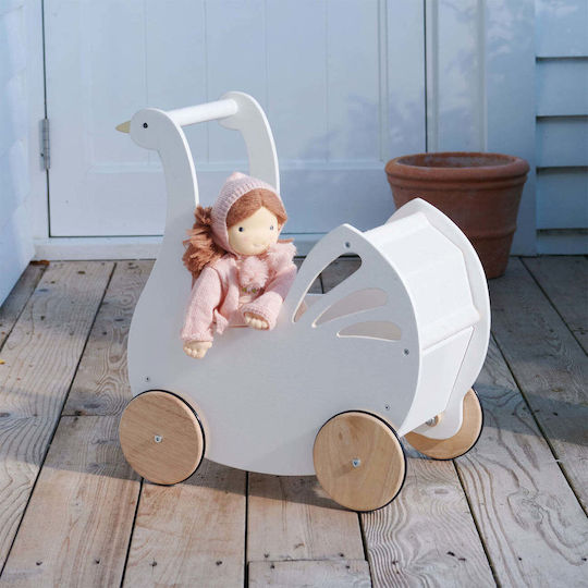 Tender Leaf Toys Количка за 12+ месеца Бяла