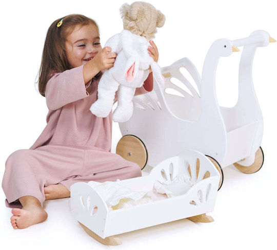 Tender Leaf Toys Количка за 12+ месеца Бяла