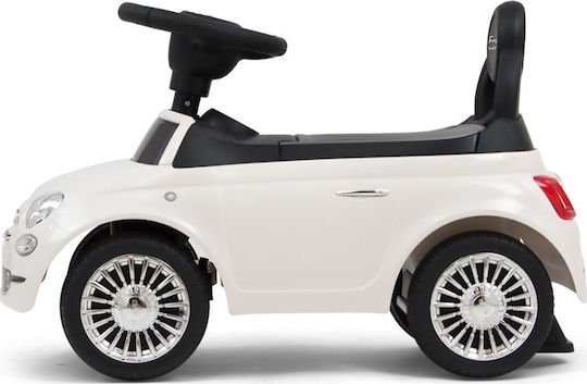 Milly Mally Fiat 500 Αυτοκινητάκι Ride On με Ήχους Ροζ