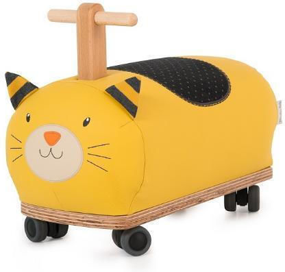 Moulin Roty Cat Animal Ride On for 12+ Months Yellow