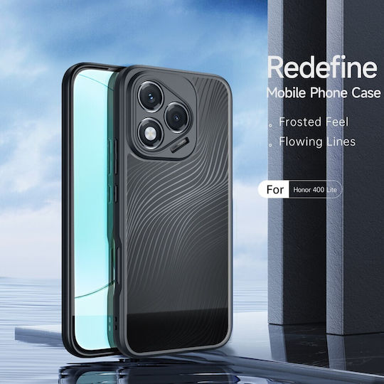 Dux Ducis Aimo Series Umschlag Rückseite Kunststoff Transparent (HONOR 400 LITE 5G)