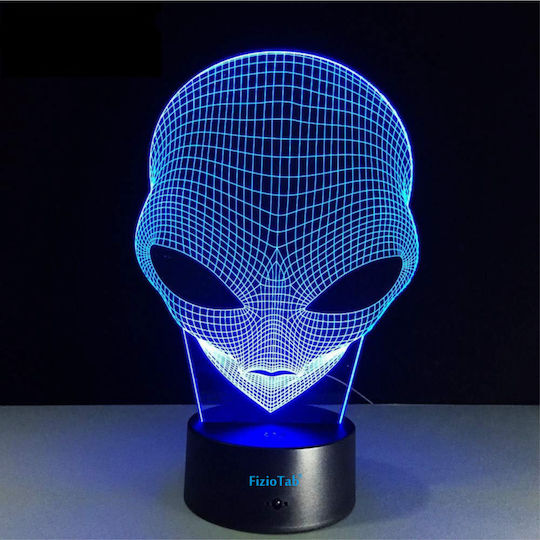 Διακοσμητικό Φωτιστικό LED 3D Illusion 22x3εκ.