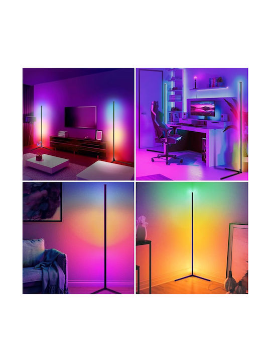 Light4me LED Floor Lamp with RGB Light White