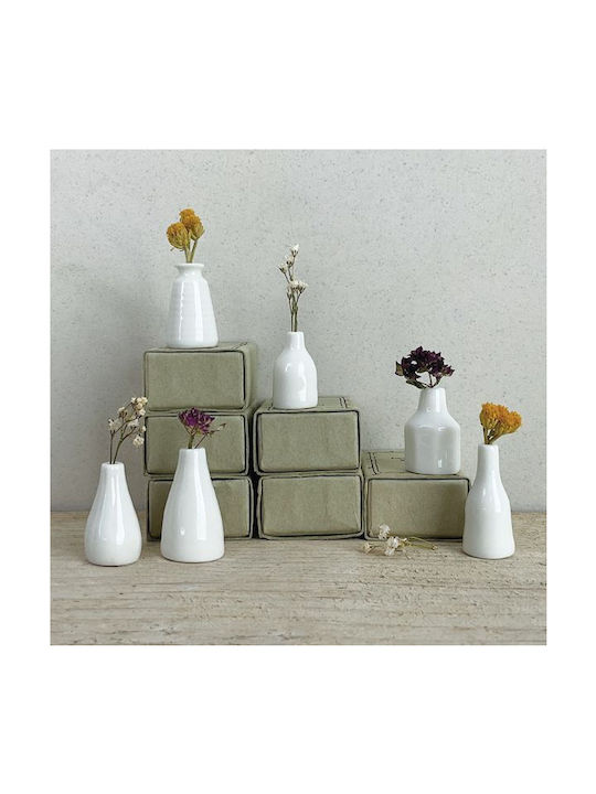 Synchronia Decorative Vase White