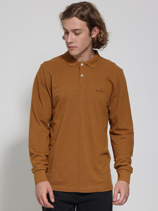 Long Sleeve Blouse Camel