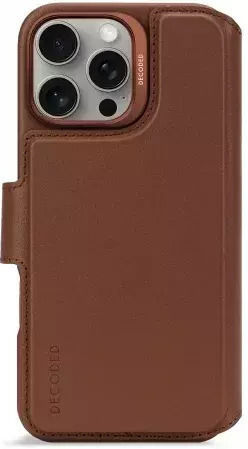 Decoded Detachable Wallet Δερμάτινο 1mm Καφέ (iPhone 16 Pro Max)