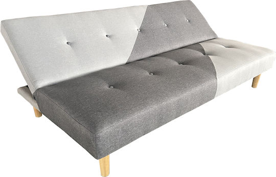 Nerissa Canapea Cu Trei Locuri Pat Gri 178x87x78cm