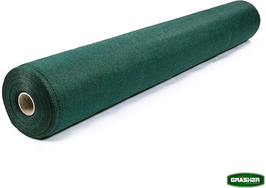 Grasher Δίχτυ Σκίασης Πράσινο 1.5x50m 150gr/m²