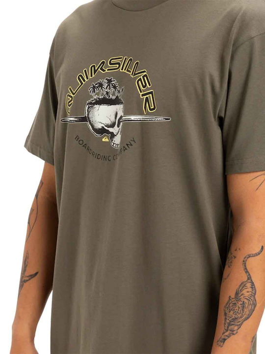 Skull T-shirt Χακί