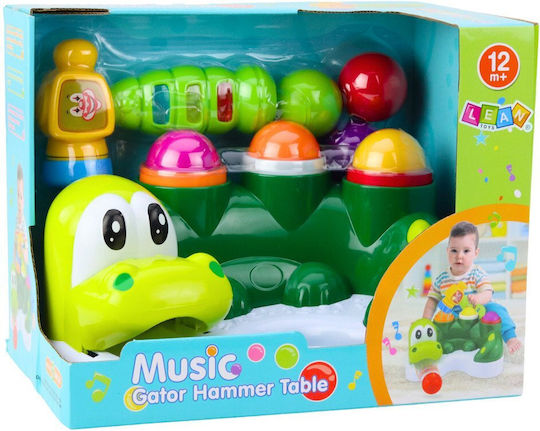 Lean Toys Spiel mit Hammer mit Licht und Geräuschen für 12++ Monate