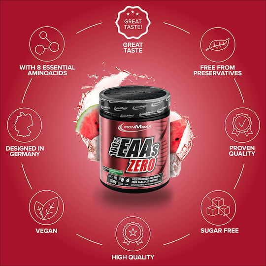 IronMaxx 100% Eaas Zero 500gr Watermelon