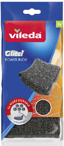 Vileda Vileda Sponge Glitzi Powerinox Extra Quality 2 Pieces