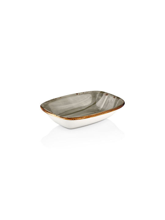 By Bone Serving Bowl made of Porcelain 6pcs