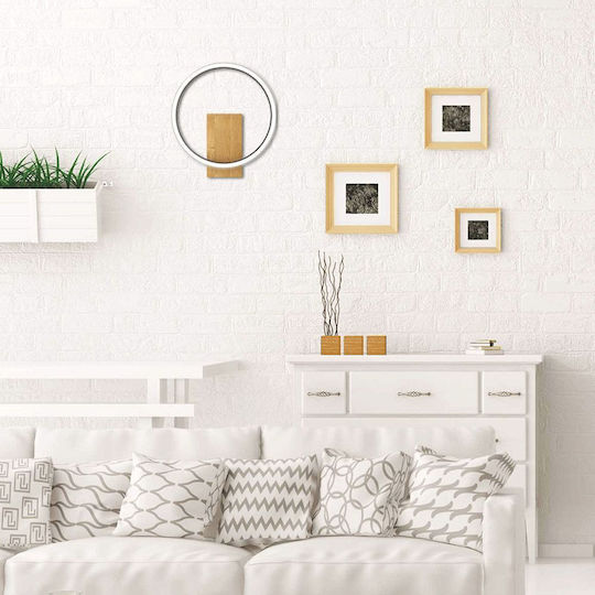 Vivalux MATTEO Lamp Wall with Integrated LED and Adjustable White Light Black 29x31x6cm