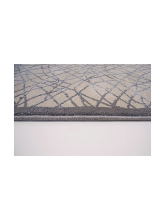 Klonaras Rug Rectangular Grey Ivory