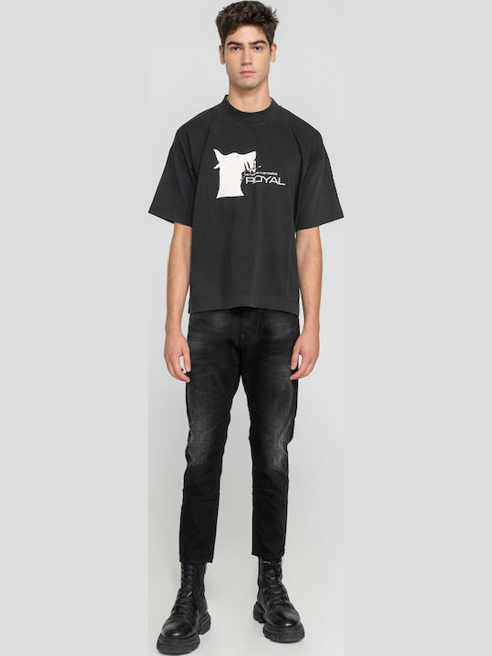 T-shirt Μαύρο