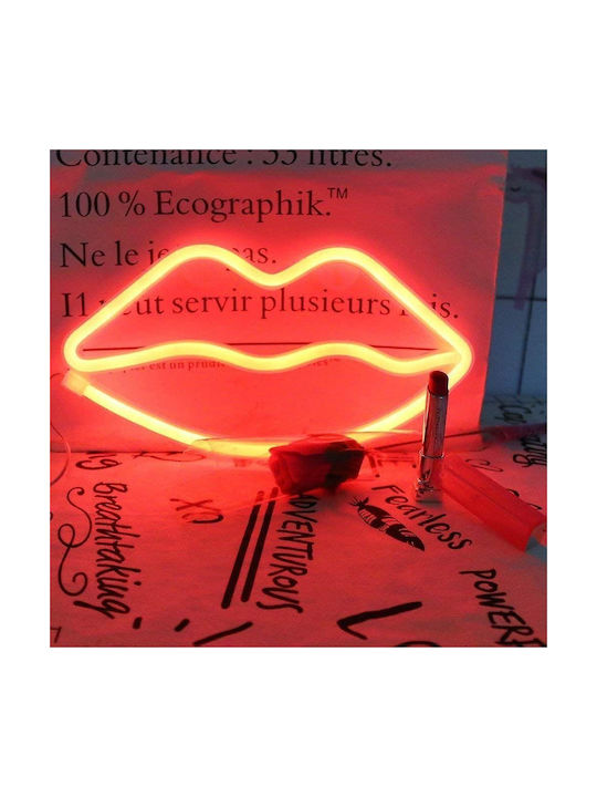Διακοσμητικό Φωτιστικό Smile 27,5cmx14,5cmx2cm Light Neon Πολύχρωμο