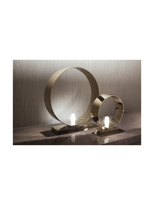 Lampă Magda Big Oțel Inoxidabil Auriu G9 Lampă 40x40x43cm Giorgio