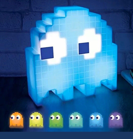 Dekorative Tischlampe Design Geisterchen – Pacman Geistlampe Oem