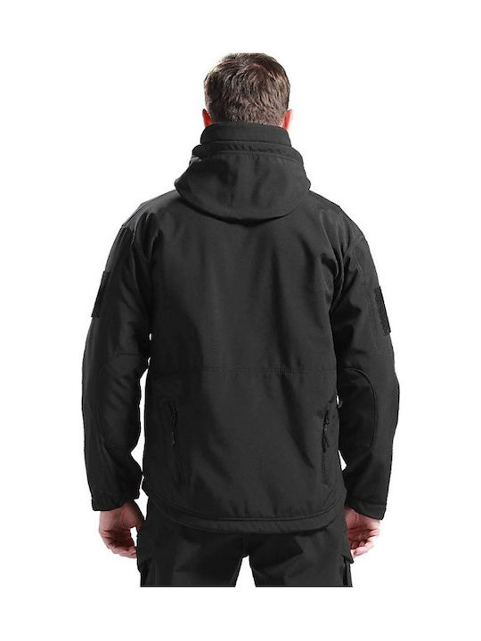 Waterproof Softshell Jacket External Hood Windproof Protection – Esdy