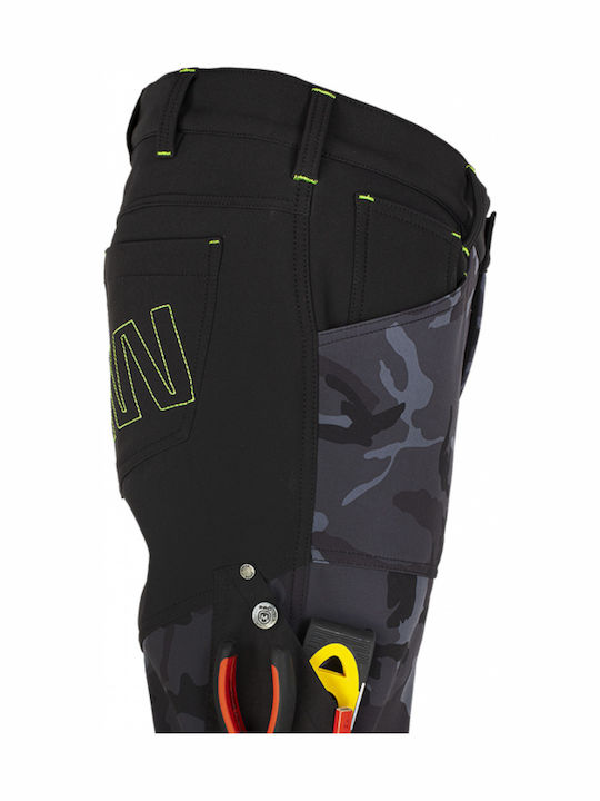 Bennon Work Trousers Camouflage Camos Bnn 7.043
